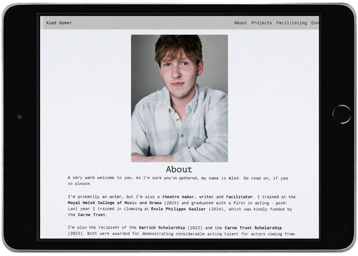 Example of a client project
